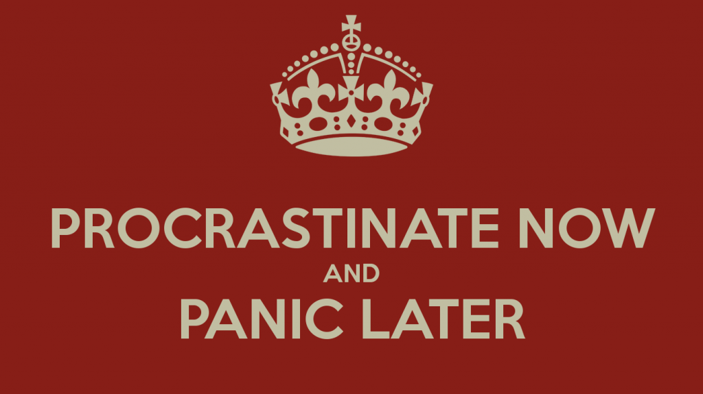 procrastinatenow